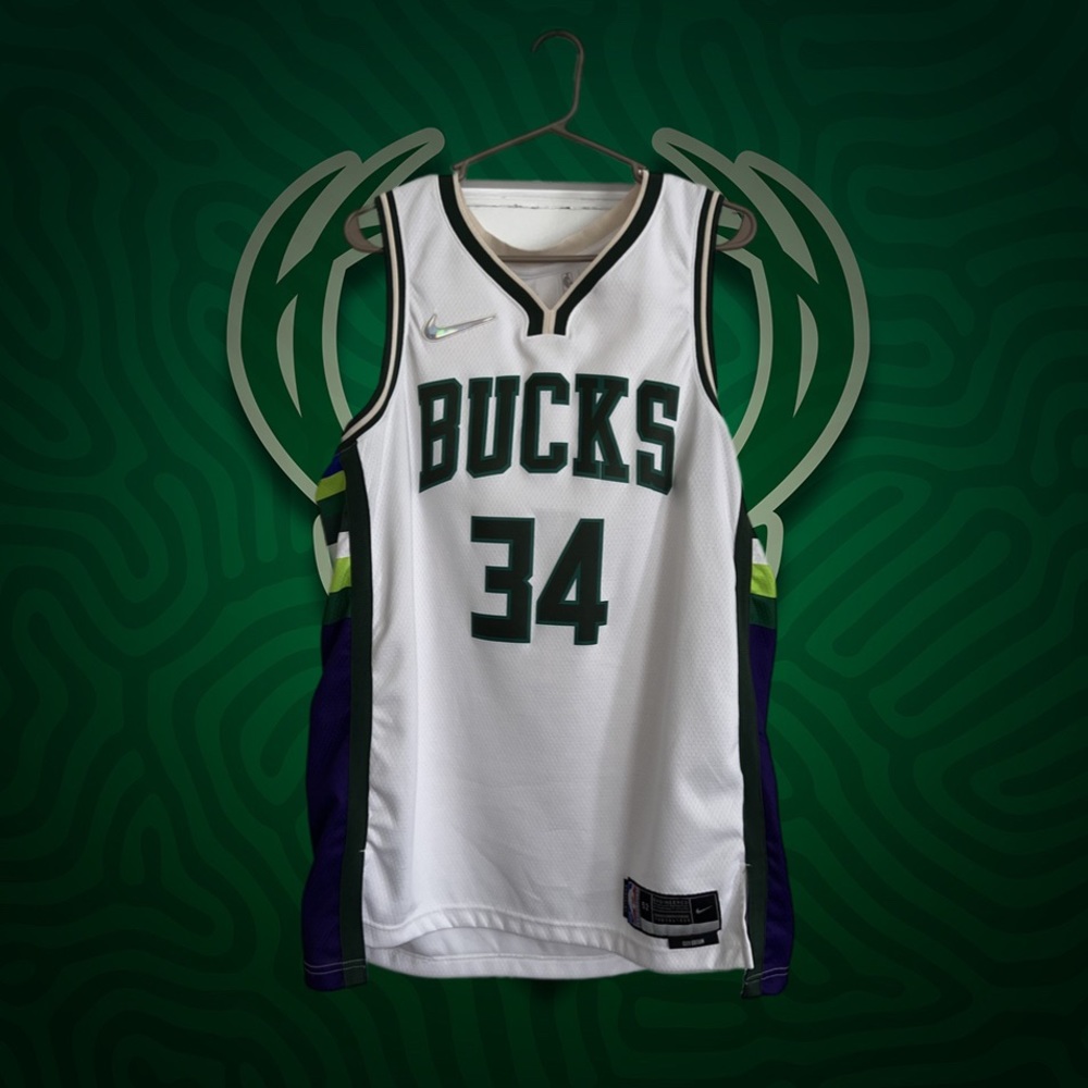 Milwaukee Bucks City Edition Giannis Antetokounmpo Jersey